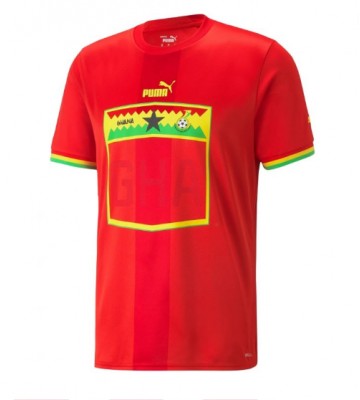 Maillot de foot Ghana Extérieur Monde 2022 Manches Courte